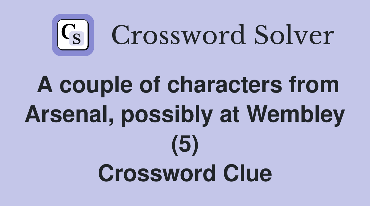 A couple of characters from Arsenal, possibly at Wembley (5